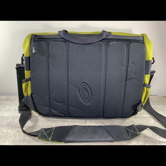 Timbuk2 Messenger Green Courier Delivery Bike Messenger Laptop School Bag Pack - Picture 3 of 8